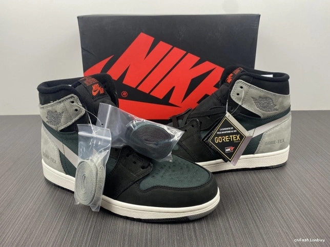 Particle Gore-Tex Retro 1 Grey Black Element Jordan High DB2889-001 0713